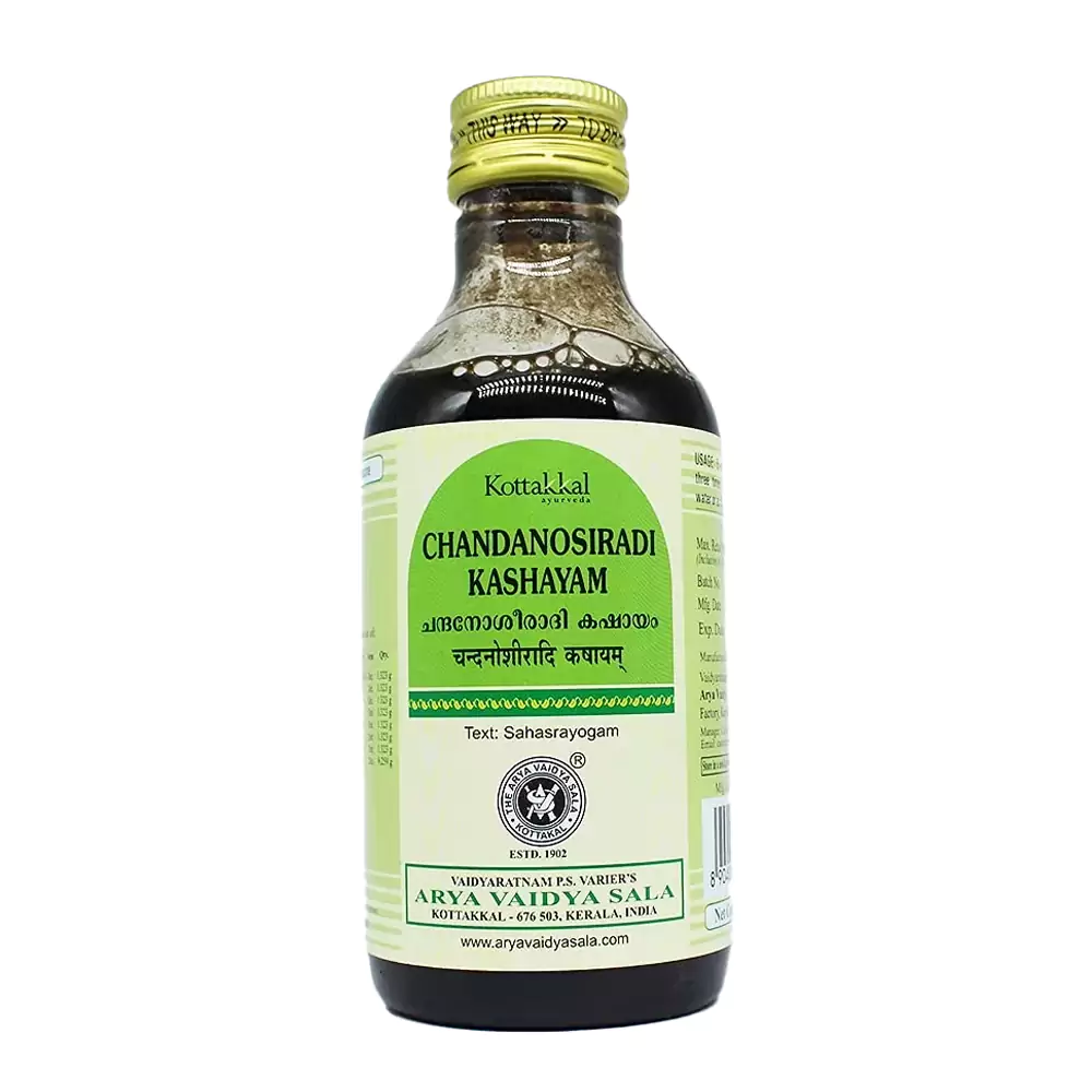 Kottakkal Arya Vaidyasala Chandanosiradi Kashayam, 200 ml-1.webp